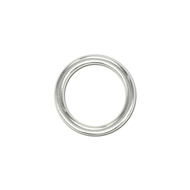 3/4 Nickle Plated Solid Ring - 2 Rings