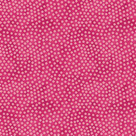 Blooming Denim - Hot Pink Chalk Dot