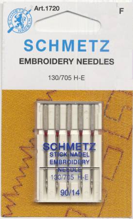 Schmetz Embroidery Needles - 90/14