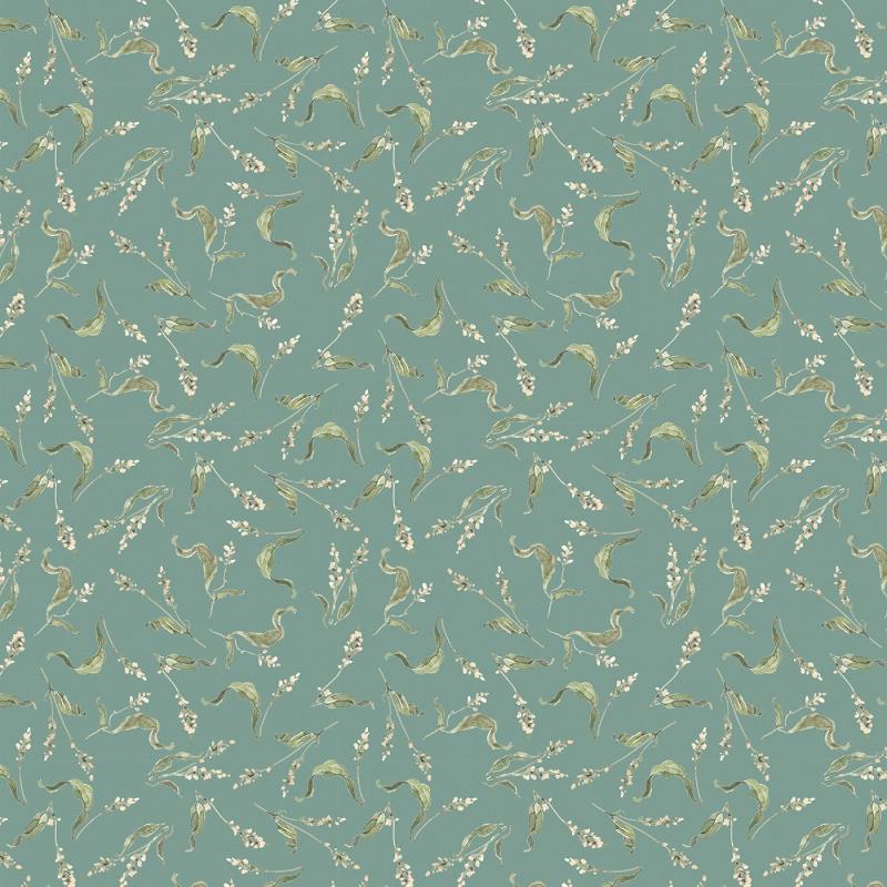 Season's Study - Teal Small Floral