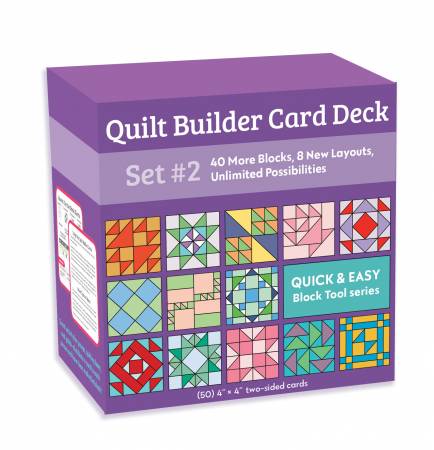 Quilt Builder Card Deck Set