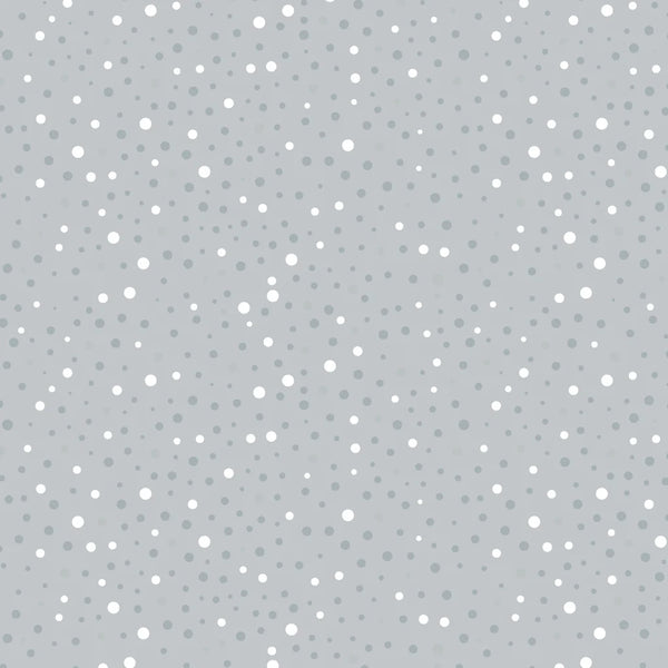 Mixology Dottie 108" Wide - Grey Dots