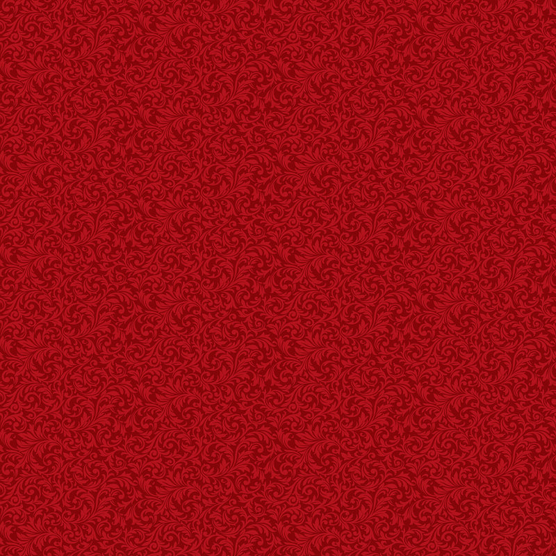 Holiday Joy - Red Scroll