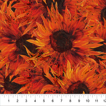 Wildflower - Brick Sunflower Flock