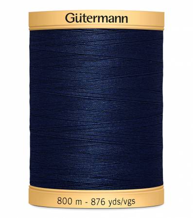 Gütermann Cotton Thread - 5322 Navy 800 Meters