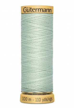 Gütermann Cotton 50 - 100m #7940 Solid Light Silver Green