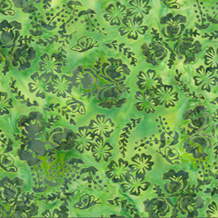 Secret Garden - Green Twist Floral