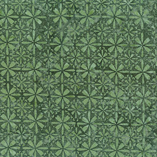 Tile Fusion - Deep Sage Tile Floral