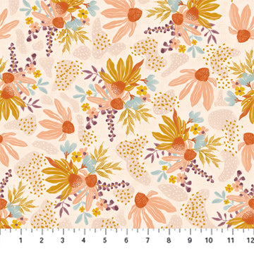 Thicket and Bramble - Cream Floral