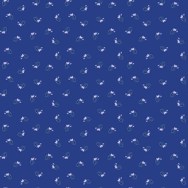 Full Moon - Navy Floral