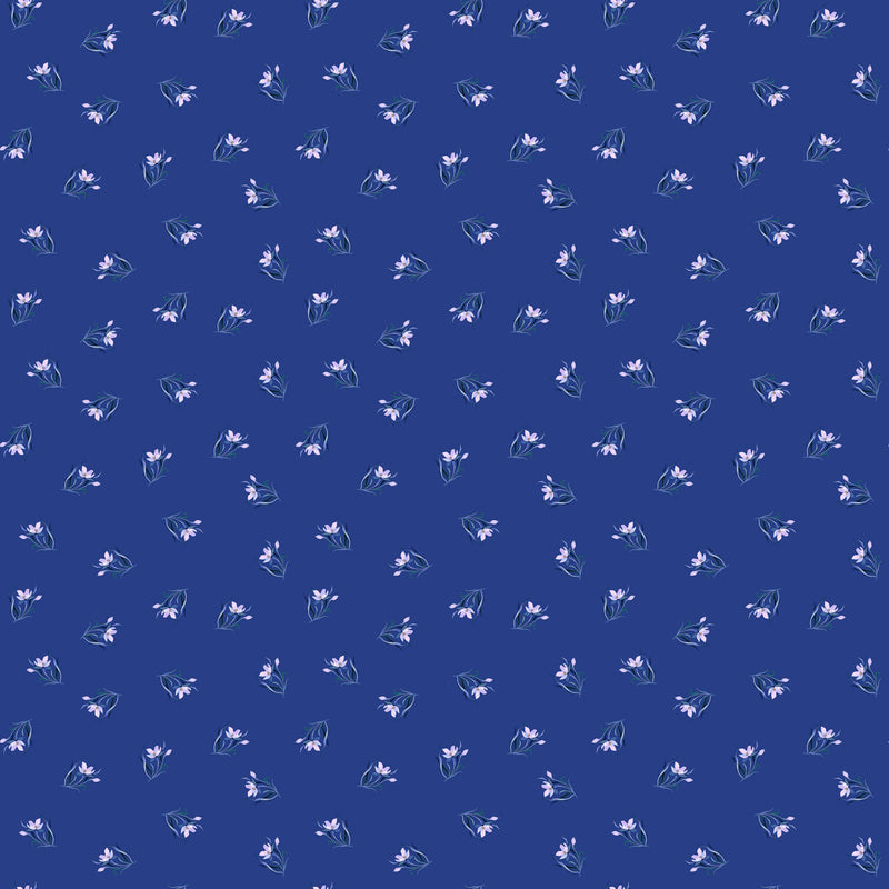Full Moon - Navy Floral