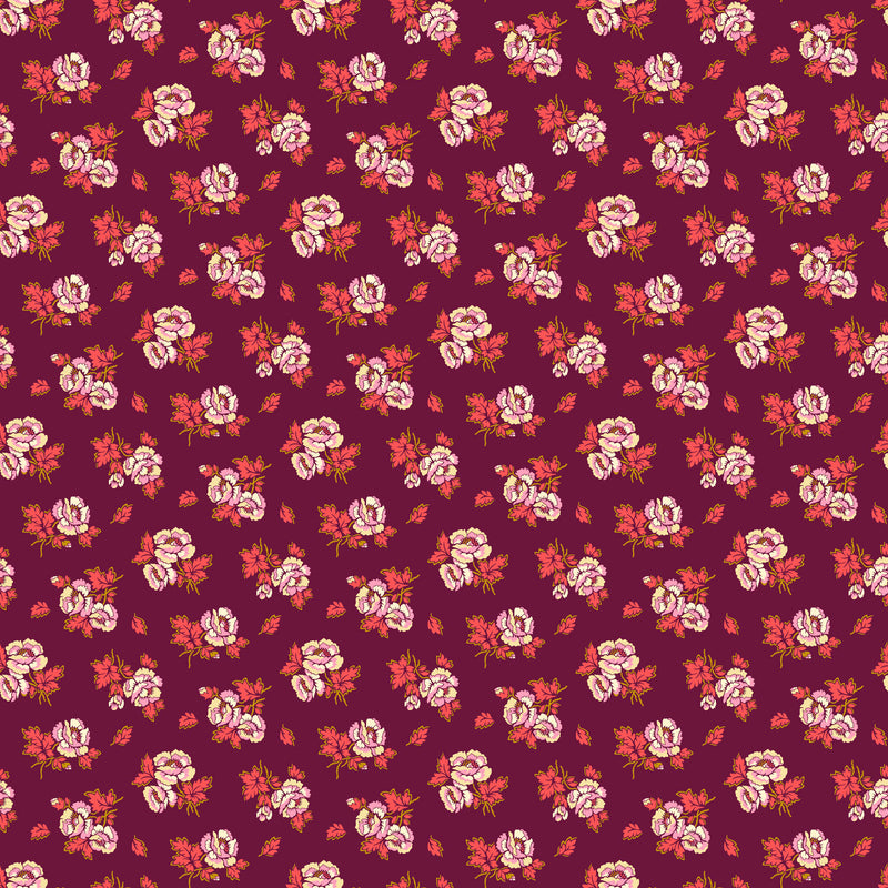 Wild Abandon - Plum Unboaund Floral