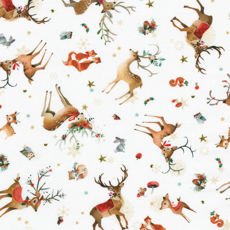 Festive Fauna - Snow Deer