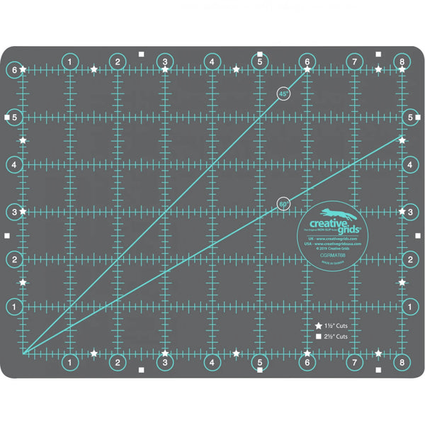 Creative Grids Self-Healing Double Sided Rotary Cutting Mat 6in x 8in
