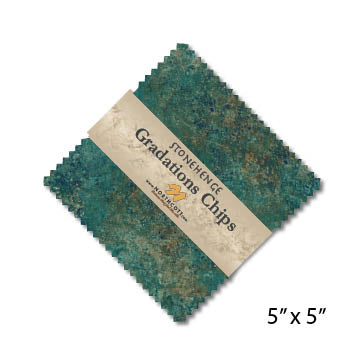 Stonehenge Gradations Chips - Oxidized Copper 42 pieces