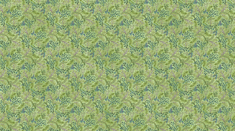 NIghtshade - Green Multi Tossed Leaf