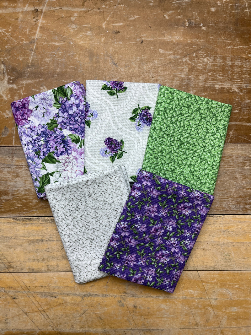 Lilac Garden Fat Quarter Bundle - 5 Pieces