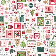 Quilty Little Christmas - White Christmas Stamps