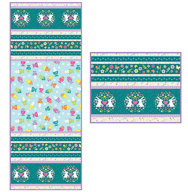 Easter Brunch Table Runner and Placemats Pattern