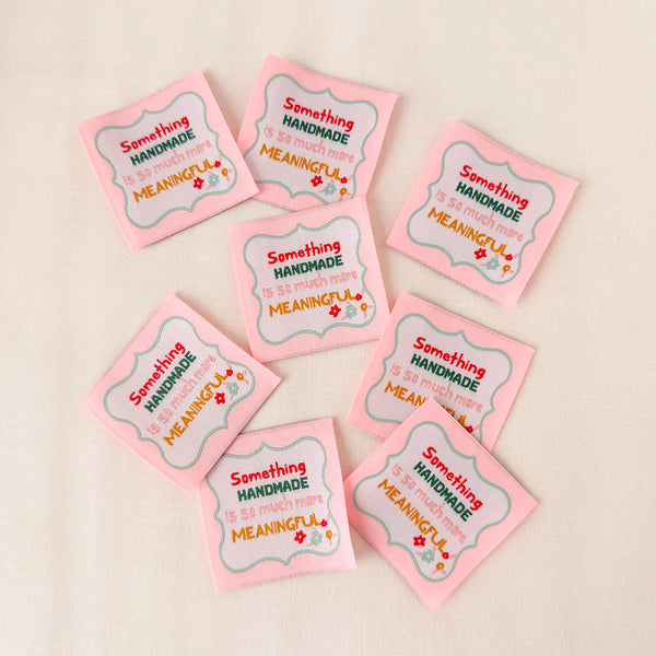 Meaningful Woven Labels 8pk