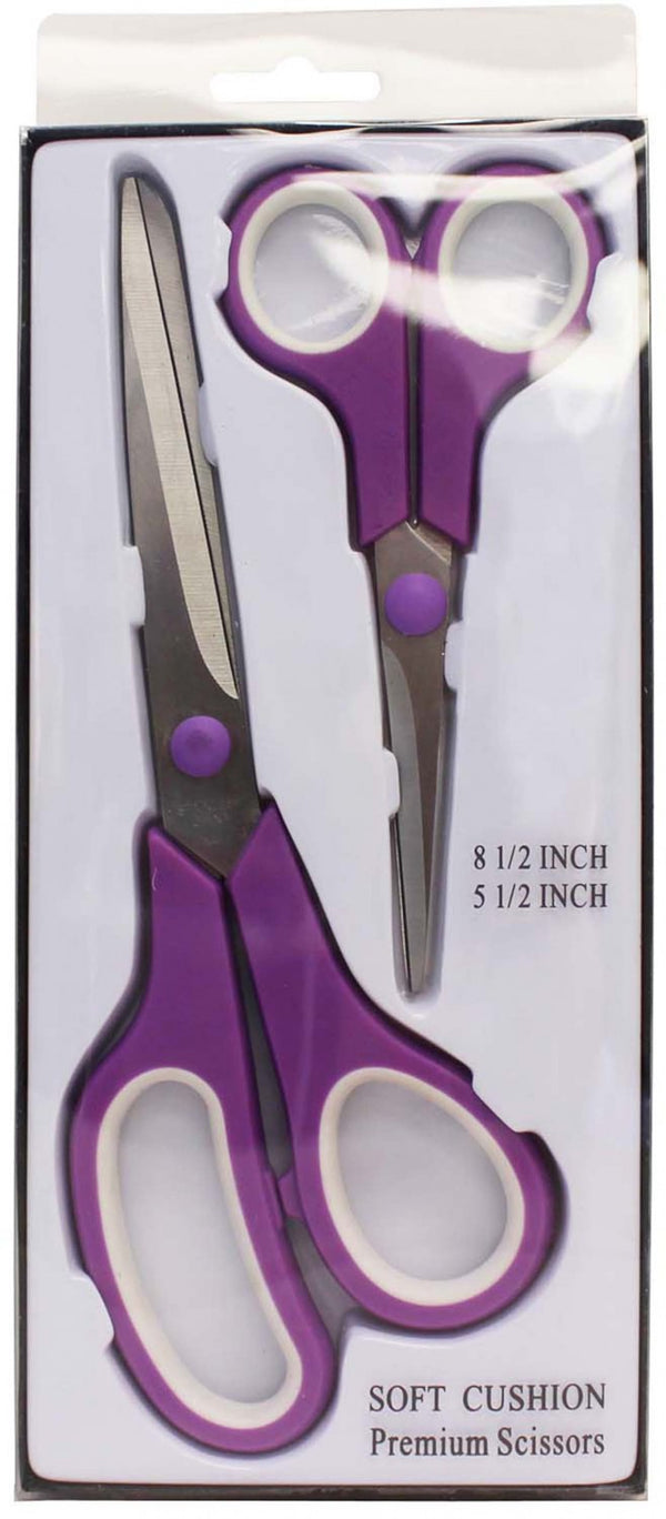 Soft Cushion Premium Scissors Set 8.5in 5.5in