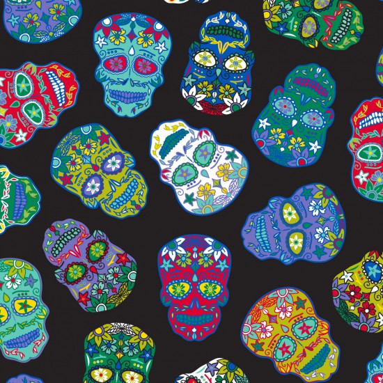 Sugar Skulls - Black