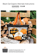 Black Cat Capers Alternate Instructions Pattern