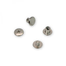 12 Small Chicago Screws 6mm Nickel
