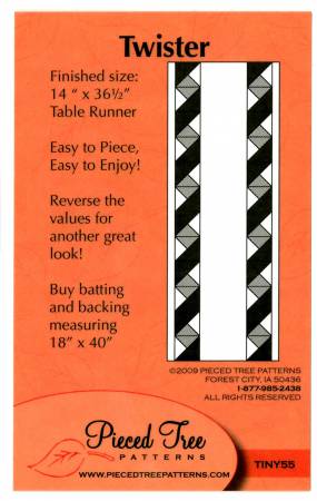 Twister Table Runner Pattern